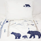 Cot Duvet Cover Set Egyptian Cotton-Into The Woods Duvet Covers Babes & Kids