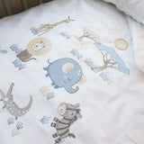 Egyptian Cotton Cot Duvet Cover Set -African Safari Duvet Covers Babes & Kids