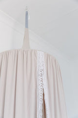 Hanging Canopy Tent - Solid Boho/Cream Hanging Tent Moocachoo