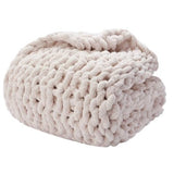 Warm, soft, knit blanket