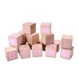 Alphabet Blocks Baby Toys & Activity Equipment GroBaby Pink 