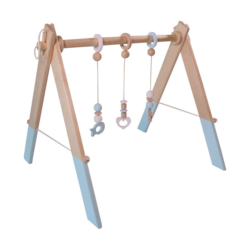 Baby Gym Wooden Toys GroBaby Blue 