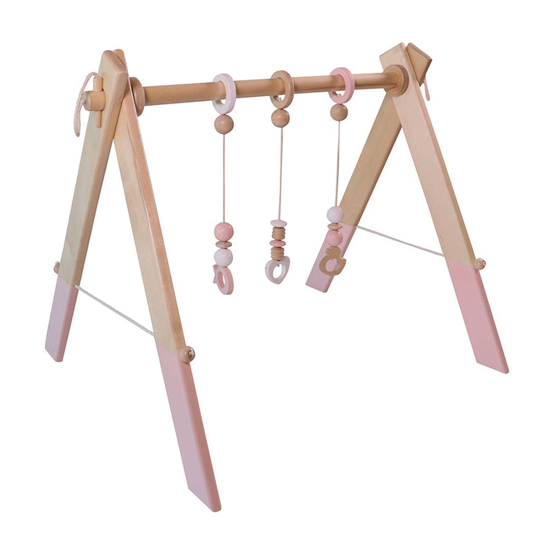 Baby Gym Wooden Toys GroBaby Pink 