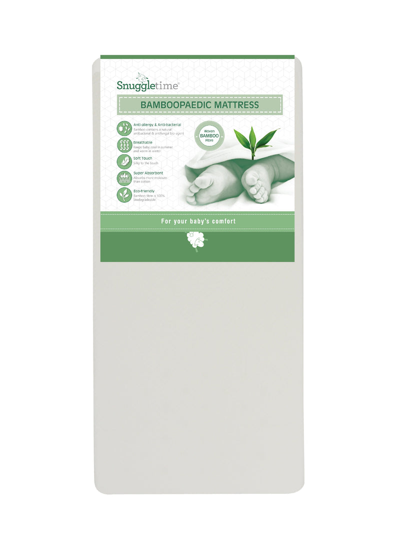 Bamboopaedic Mattress - Large Cot Mattress Snuggletime 