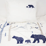 Cot Duvet Cover Set Egyptian Cotton-Into The Woods Duvet Covers Babes & Kids 