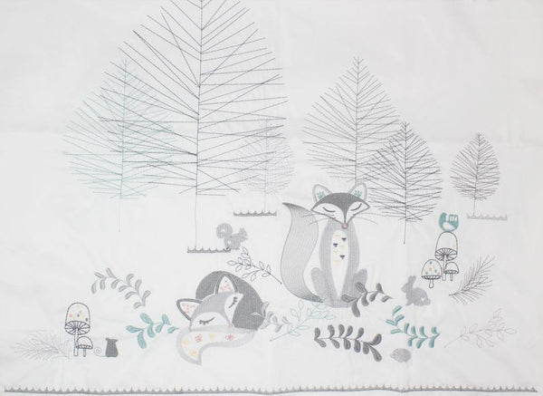 Egyptian Cotton Cot Duvet Cover Set-Woodlands Duvet Covers Babes & Kids 