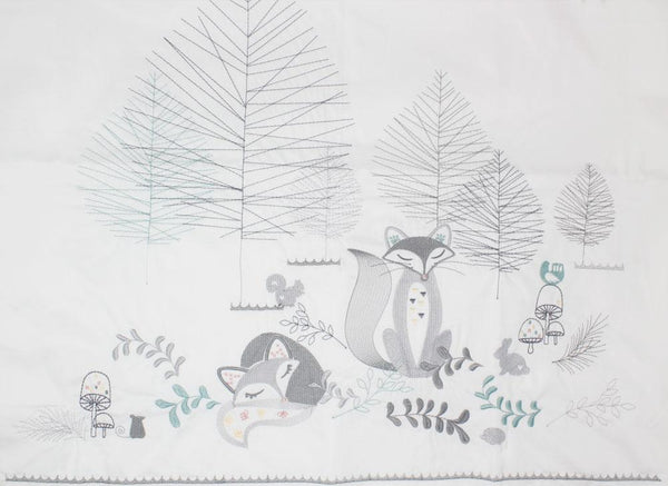 Egyptian Cotton Cot Duvet Cover Set-Woodlands Duvet Covers Babes & Kids 