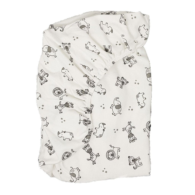 Fitted Sheet African Safari Bed Sheets Babes & Kids 