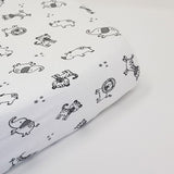 Fitted Sheet African Safari Bed Sheets Babes & Kids 