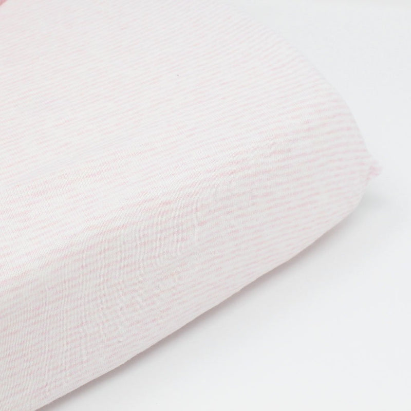 Fitted Sheet-Pink Stripe Bed Sheets Babes & Kids 