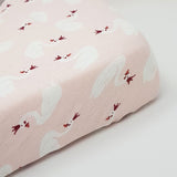 Fitted Sheet-Swan Bed Sheets Babes & Kids 