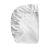Fitted Sheet - White Bed Sheets Babes & Kids 