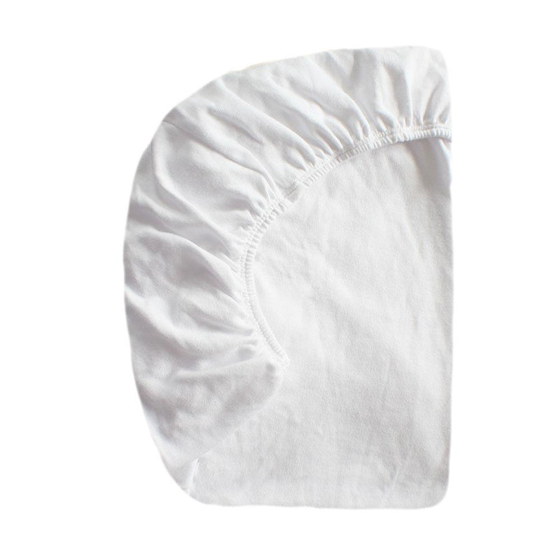 Fitted Sheet - White Bed Sheets Babes & Kids 