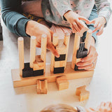 Four-In-A-Row Large (Family Size) Wooden Toys Stumped 