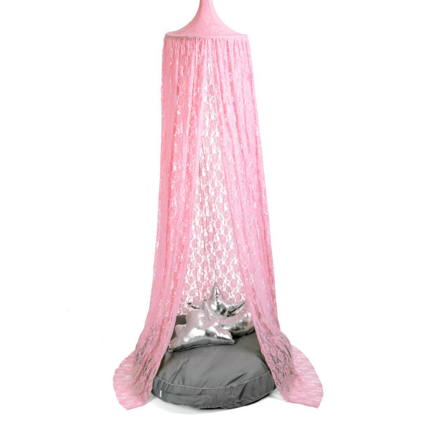 Hanging Tent Lace Pink