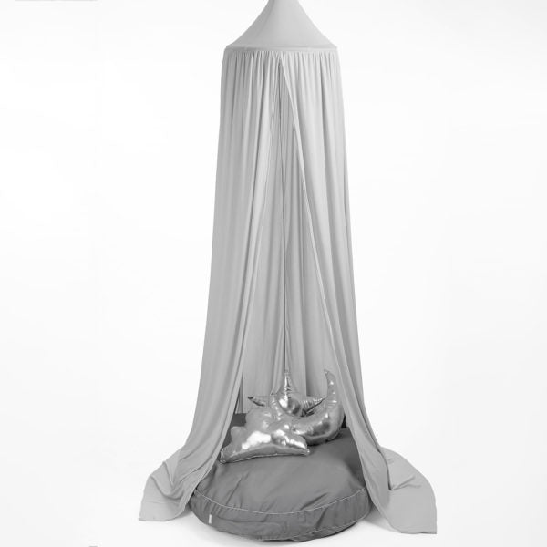 Hanging Canopy Tent - Solid Grey Hanging Tent Moocachoo 