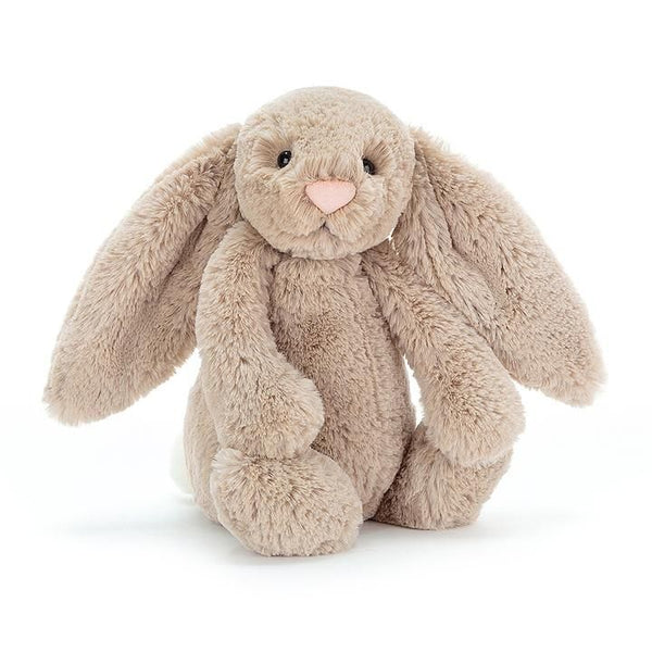 JellyCat - Bashful Bunny Medium Plushie Jelly Cat Beige 