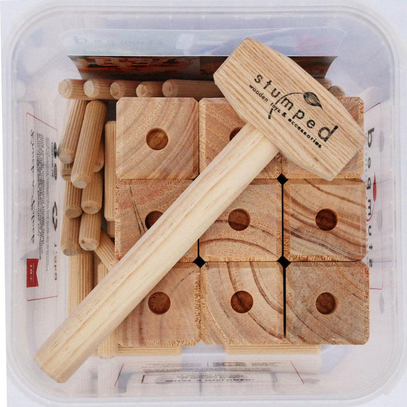 Knock-A-Block Starter Kit Wooden Toys Stumped 