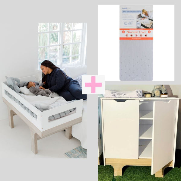 Lia Bundle 4 - Lia Toddler Bed + Mattress + Compactum Furniture The Happy Brand 