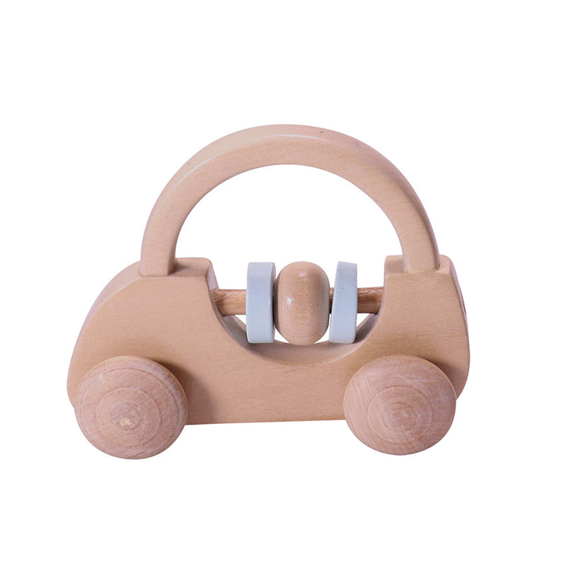 Push Car Wooden Toys GroBaby Blue 