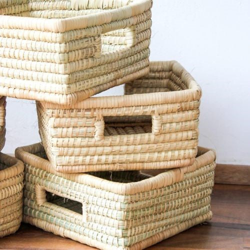 Woven Nappy Basket